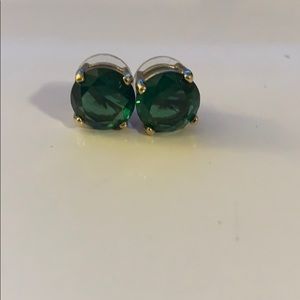Kate spade emerald green earrings